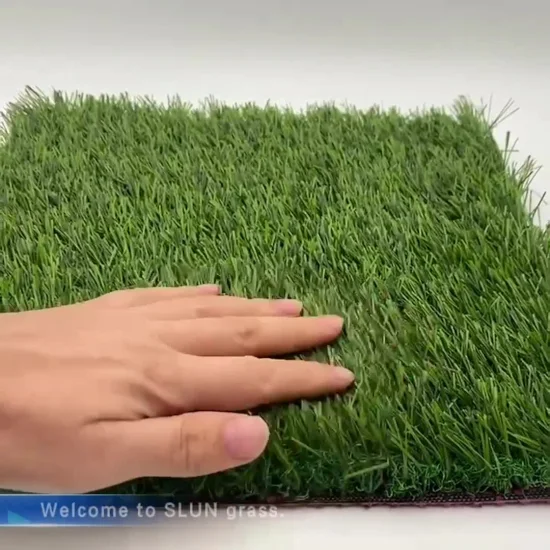 Four-Color Leisure Grass, Gazon Synthetique 35mm 40mm Artificial Grass for Landscaping Gazon Synthetique